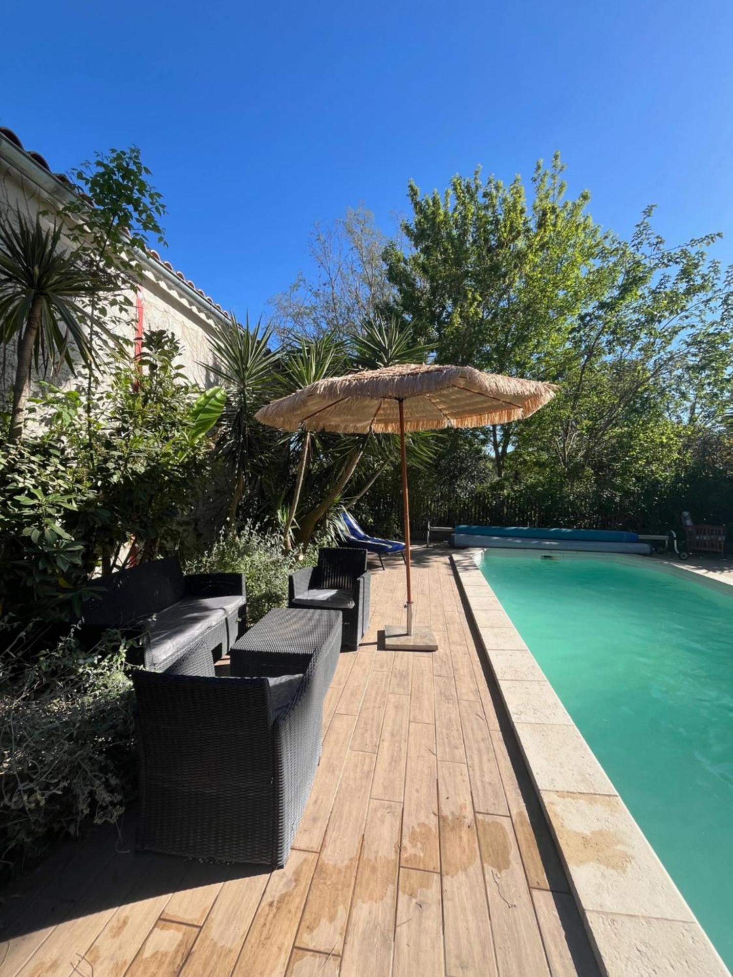 Chambre Seville - Mas Saint-Louis - Piscine Chauffee Aigues-Mortes Exterior foto